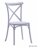 Crossback Chair - White