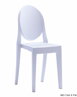 Ghost chair - White