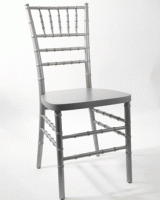 Silver Ballroom Chair
