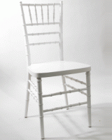 White Ballroom Chair