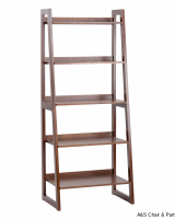 Ladder Bookshelf - Rustic