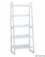 Ladder Bookshelf - White